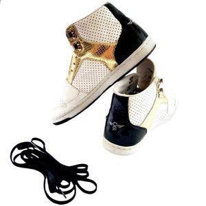Limited Editions Vintage Creative Recreation High-top Leather Sneakers